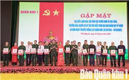 Quân khu gặp mặt cựu chiến binh, già làng, trưởng bản, người có uy tín trên địa bàn